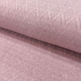 Pletenina jacquard Diamond light pink