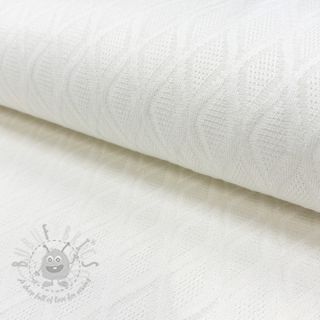 Pletenina jacquard Diamond off white