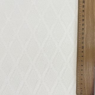 Pletenina jacquard Diamond off white