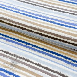 Pamuk Small stripes Snoozy old blue