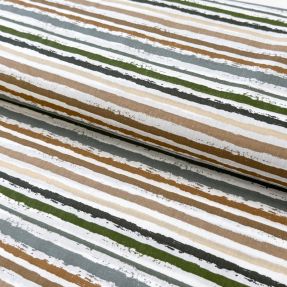 Pamuk Small stripes Snoozy old green