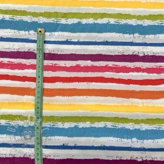 Pamuk Big stripes Snoozy multirainbow