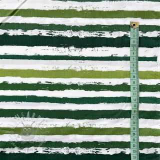 Pamuk Big stripes Snoozy camo green