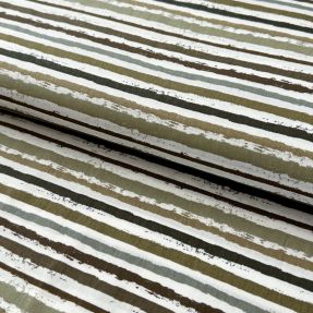 Pamuk Small stripes Snoozy taupe