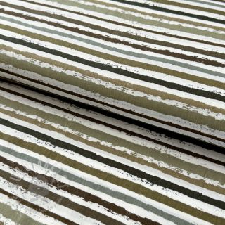 Pamuk Small stripes Snoozy taupe