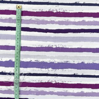 Pamuk Big stripes Snoozy violet