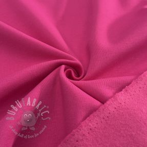 Triko materijal čupav magenta