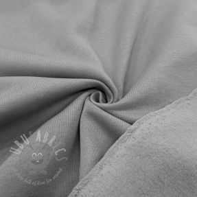 Triko materijal čupav mouse grey