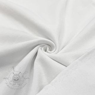 Triko materijal čupav optical white