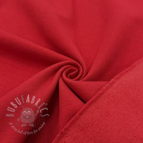 Triko materijal čupav dark red