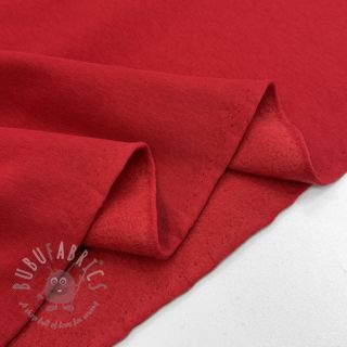 Triko materijal čupav dark red