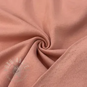 Triko materijal čupav faded coral