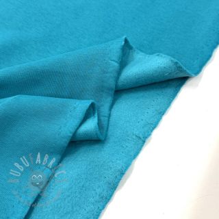 Triko materijal čupav petrol