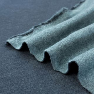 Triko MELANGE dark petrol