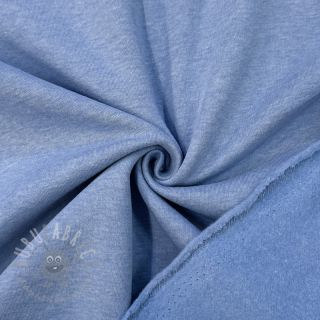 Triko materijal čupav MELANGE light jeans