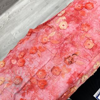 Pamuk TIE DYE EMBROIDERY Poppy design K 2nd class