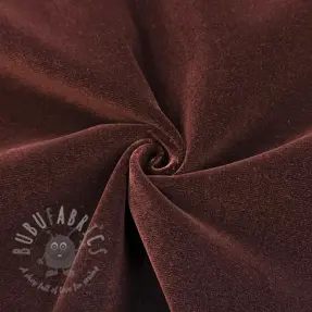 Samet VELVET LIGHT reddish brown