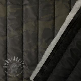 Prošivena tkanina Camouflage army green