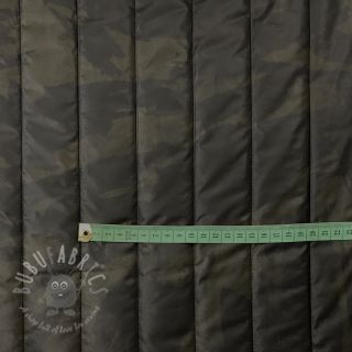 Prošivena tkanina Camouflage army green