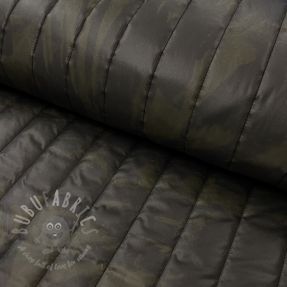 Prošivena tkanina Camouflage army green