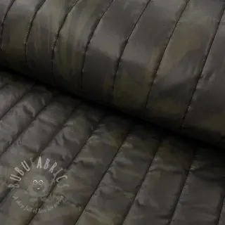 Prošivena tkanina Camouflage army green