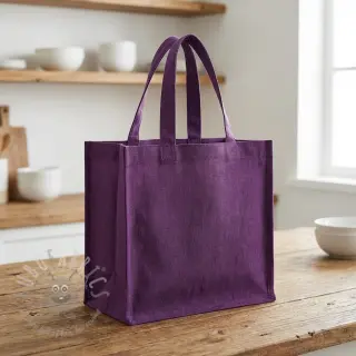 Laneno prano dark purple