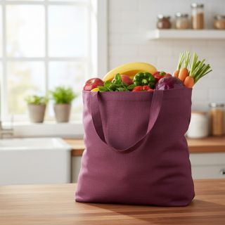 Laneno prano wine red