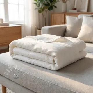 Lan predpran STONEWASHED PREMIUM white