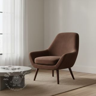 Samet VELVET LIGHT reddish brown