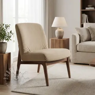 Samet VELVET LIGHT dark beige