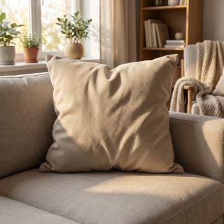 Samet VELVET LIGHT dark beige