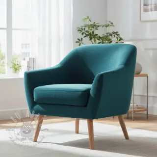 Samet VELVET LIGHT dark petrol