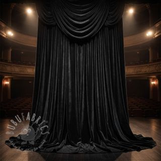 Samet VELVET PREMIUM black