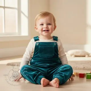 Samet VELVET STRETCH petrol