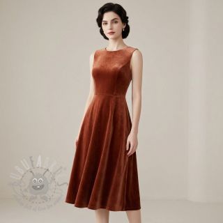 Samet VELVET STRETCH brick