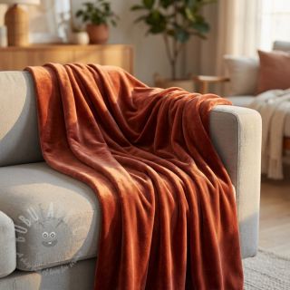 Samet VELVET STRETCH brick