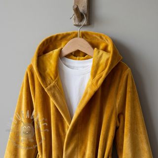 Samet VELVET STRETCH ochre