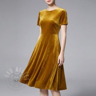 Samet VELVET STRETCH camel