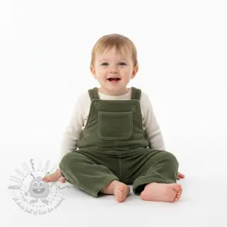 Samet VELVET STRETCH camo green