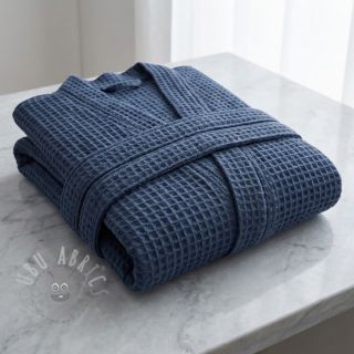 Pamučni vafel dark jeans