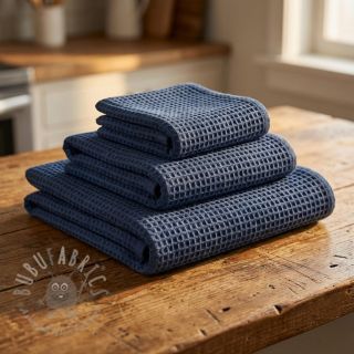 Pamučni vafel dark jeans