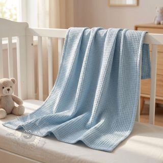 Pamučni vafel blue heaven