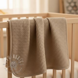 Pamučni vafel khaki