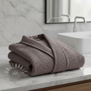 Pamučni vafel taupe