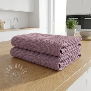Pamučni vafel old purple