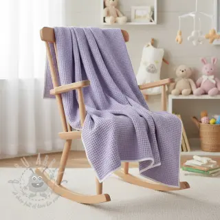 Pamučni vafel bright lilac