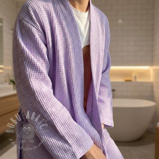 Pamučni vafel bright lilac