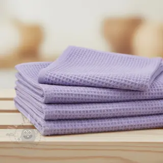 Pamučni vafel bright lilac