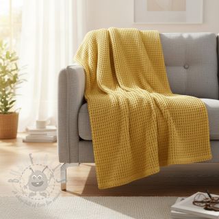 Pamučni vafel soft yellow