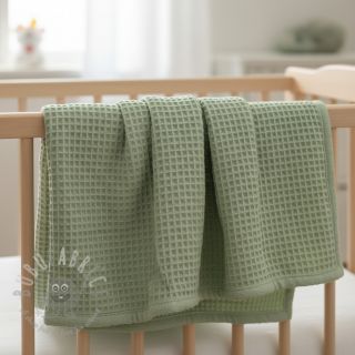 Pamučni vafel dark mint